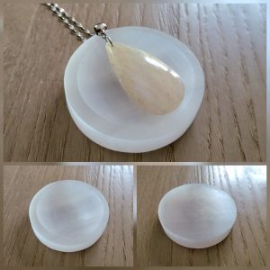 Socle de purification pour pierre naturelle, grand modéle - Sélénite 1