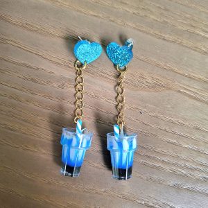 Boucle d'oreille Dessert Gourmandises - Milk-shake