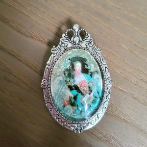 Grosse broche Rétro Vintage, cabochon - l'Antiquité